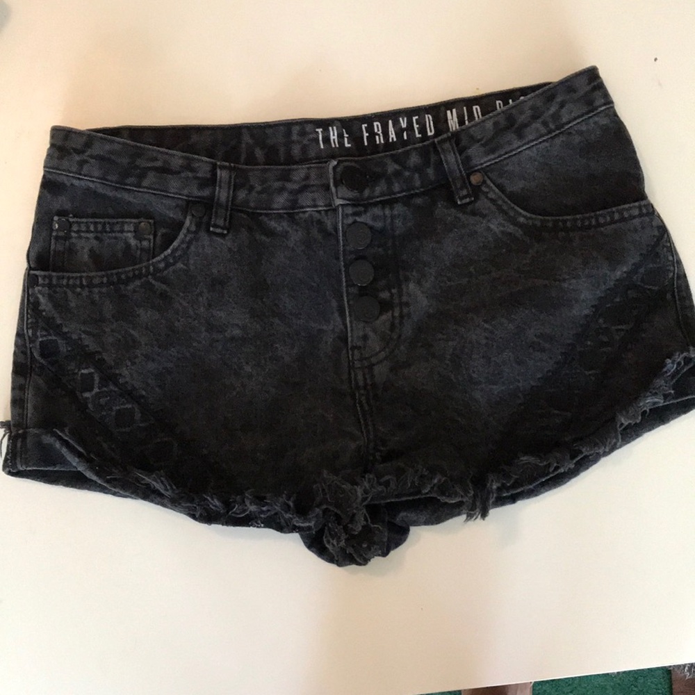 Black denim